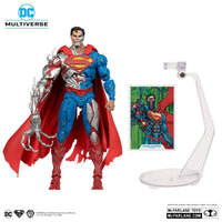 DC Multiverse Cyborg Superman (New 52) Platinum - Blue Unlimited Toys & Collectibles