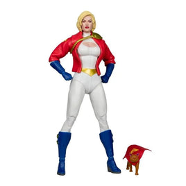 Power Girl: Reborn DC Multiverse Collector Edition Power Girl Platinum - Blue Unlimited Toys & Collectibles