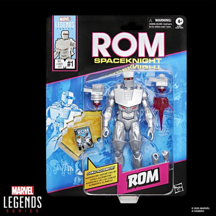 ***Pre - Order*** ROM: Spaceknight #1 Marvel Legends ROM Action Figure - Blue Unlimited Toys & Collectibles