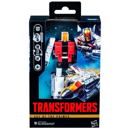 ***Pre - Order*** Transformers: Age of the Primes Deluxe Class Aerialbot Slingshot Action Figure - Blue Unlimited Toys & Collectibles