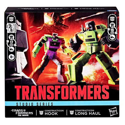 ***Pre - Order*** Transformers Studio Series Commander Constructicons Long Haul & Hook Action Figure 2 - Pack - Blue Unlimited Toys & Collectibles