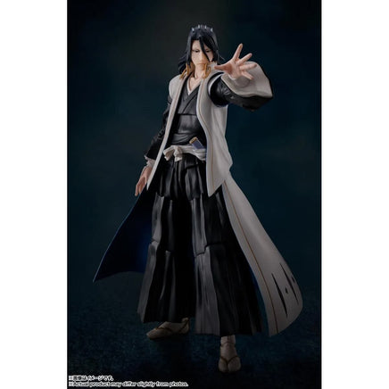 S.H.Figuarts Bleach: Thousand - Year Blood War Byakuya Kuchiki Action Figure - Blue Unlimited Toys & Collectibles