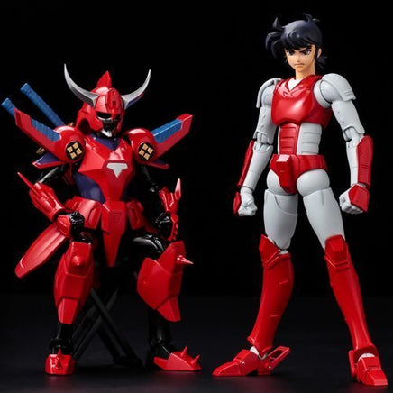 1000 Toys / Sentinel Ronin Warriors Chodankado Ryo of the Wild Fire 1:12 Scale Action Figure - Blue Unlimited Toys & Collectibles