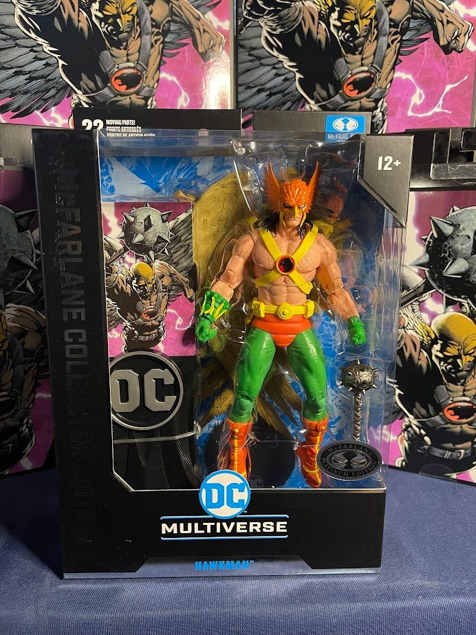 McFarlane Toys Collector Edition DC Multiverse Hawkman (Zero Hour) 7-in  Action Figure